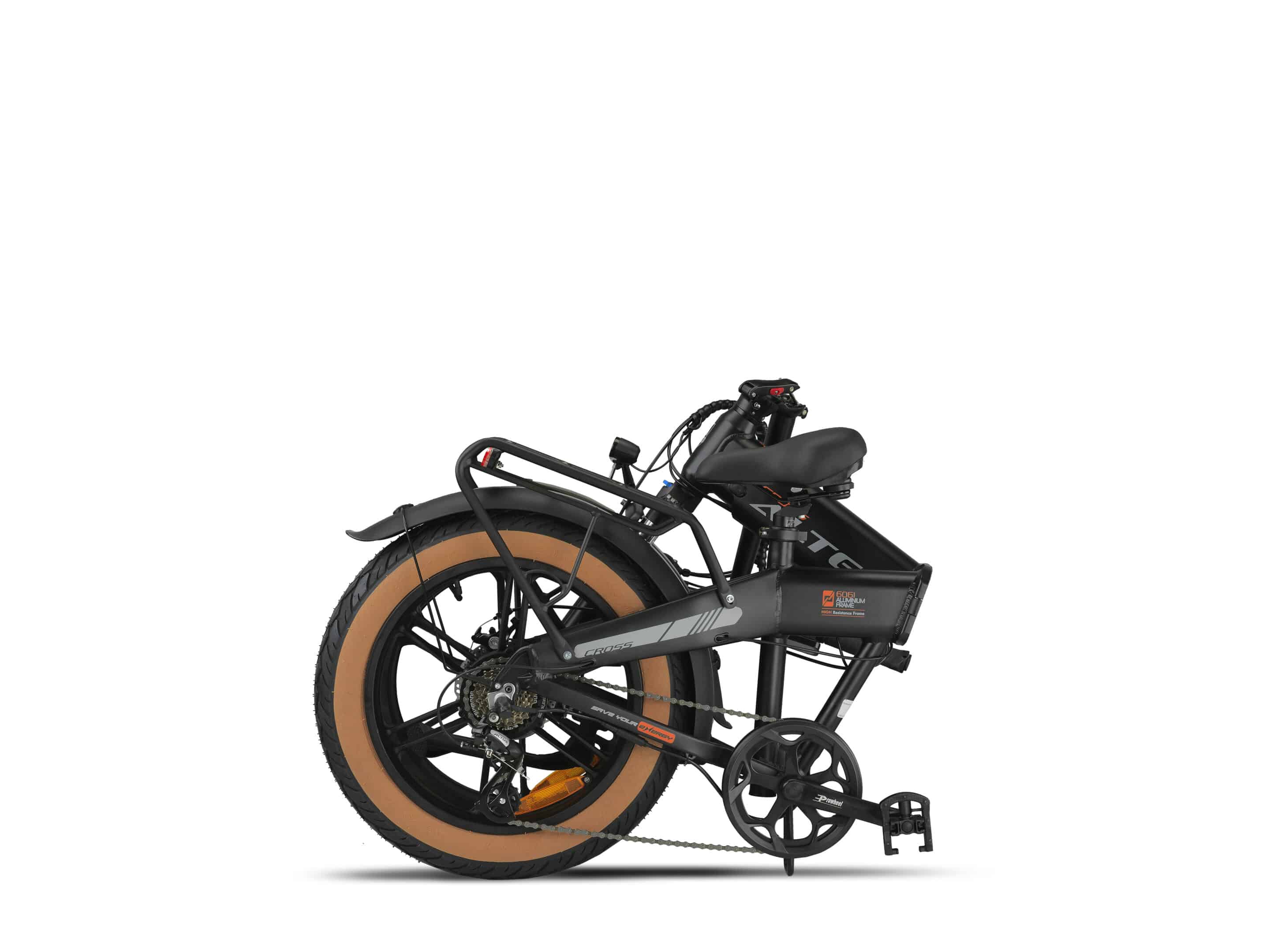 Altec Cross E-bike Fatbike Vouwfiets 20 inch 39 cm CZJB110 36V 250W 7 spd. Batterij TFL 36V/ 468Wh 13Ah *Accu TFL 800045 - Afbeelding 4