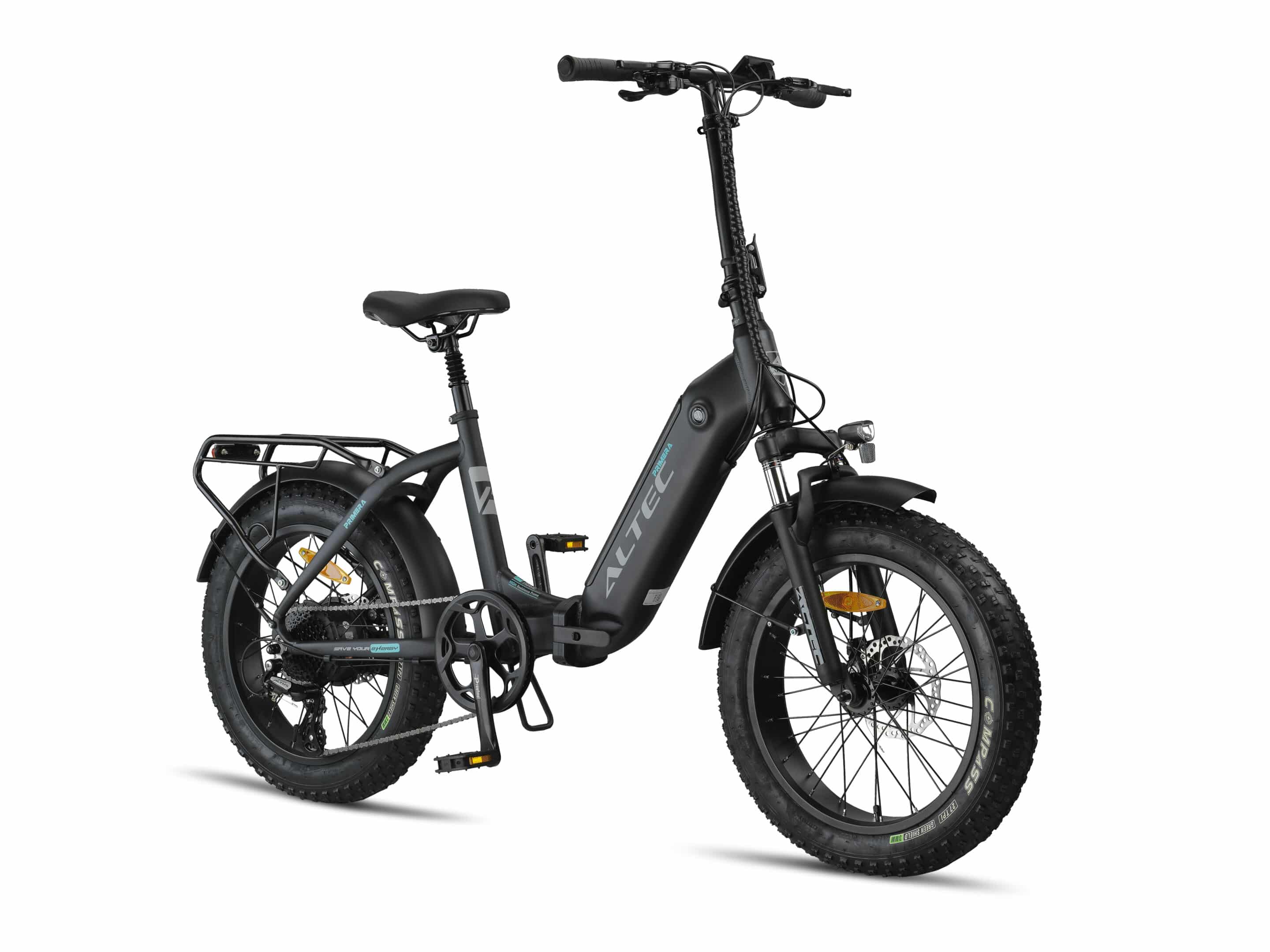 Altec Primera E-Bike Fatbike Vouwfiets 20 inch 41 cm 8sp 480wh. 10Ah 45nm. 130RX *Accu 800047 - Afbeelding 2