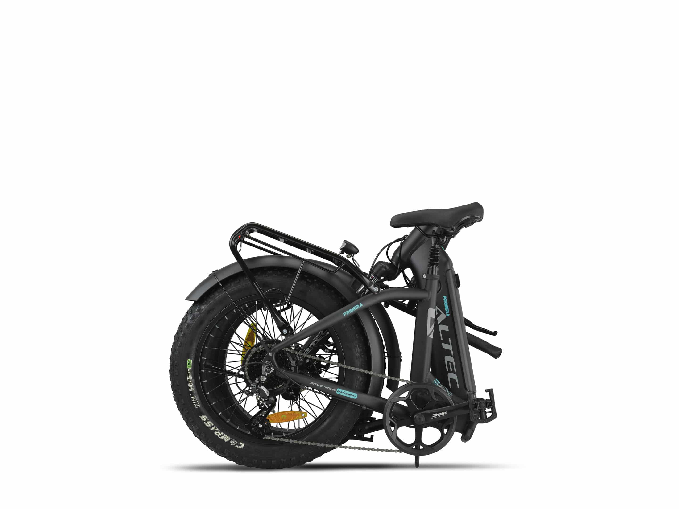 Altec Primera E-Bike Fatbike Vouwfiets 20 inch 41 cm 8sp 480wh. 10Ah 45nm. 130RX *Accu 800047 - Afbeelding 4