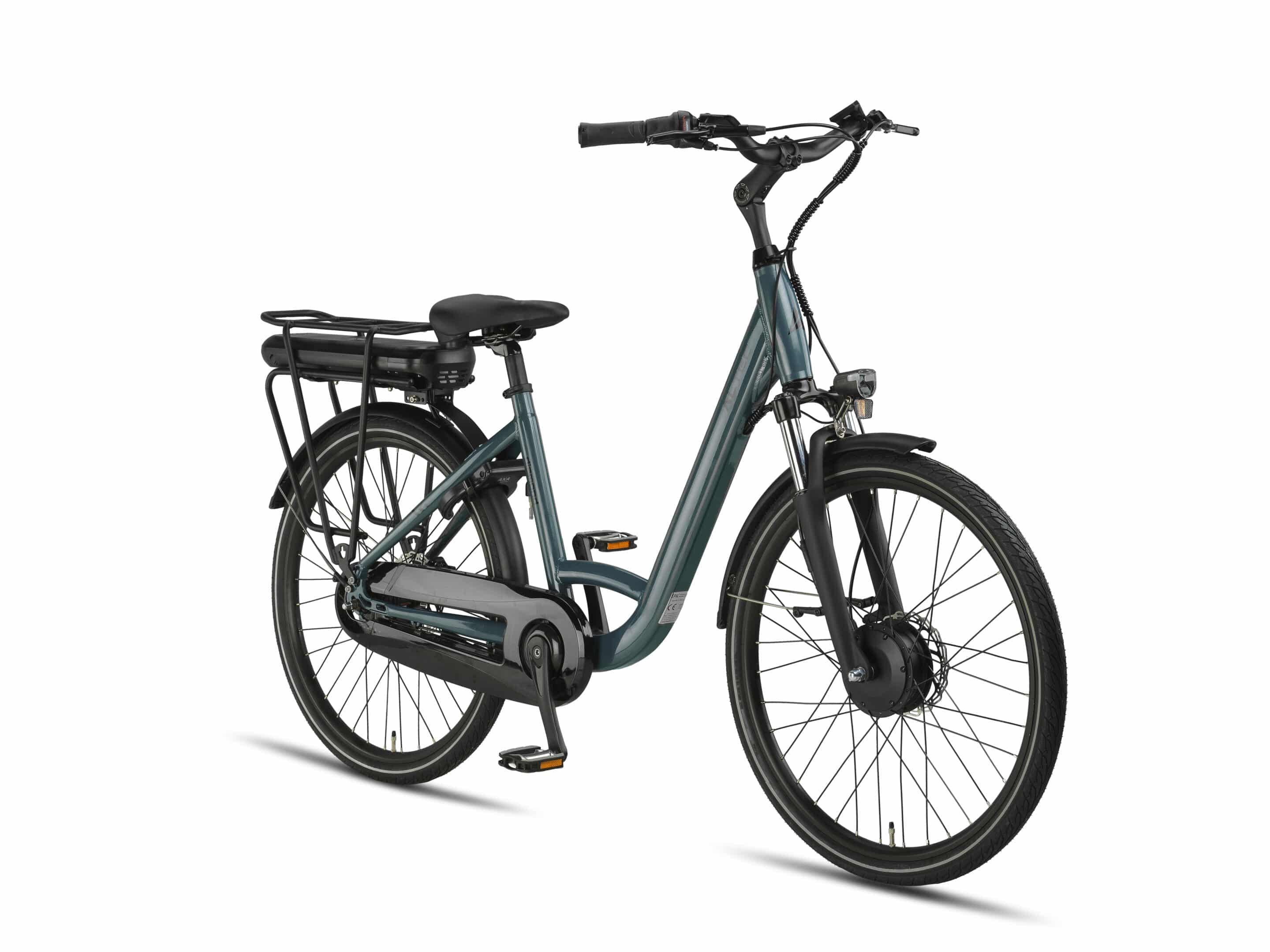 Altec Diamond E-Bike 26 inch 44cm 468 Wh N-7 Voorwielmotor HYD Blue Glaze *Pythes Accu 800052 *Lader 800053 - Afbeelding 2