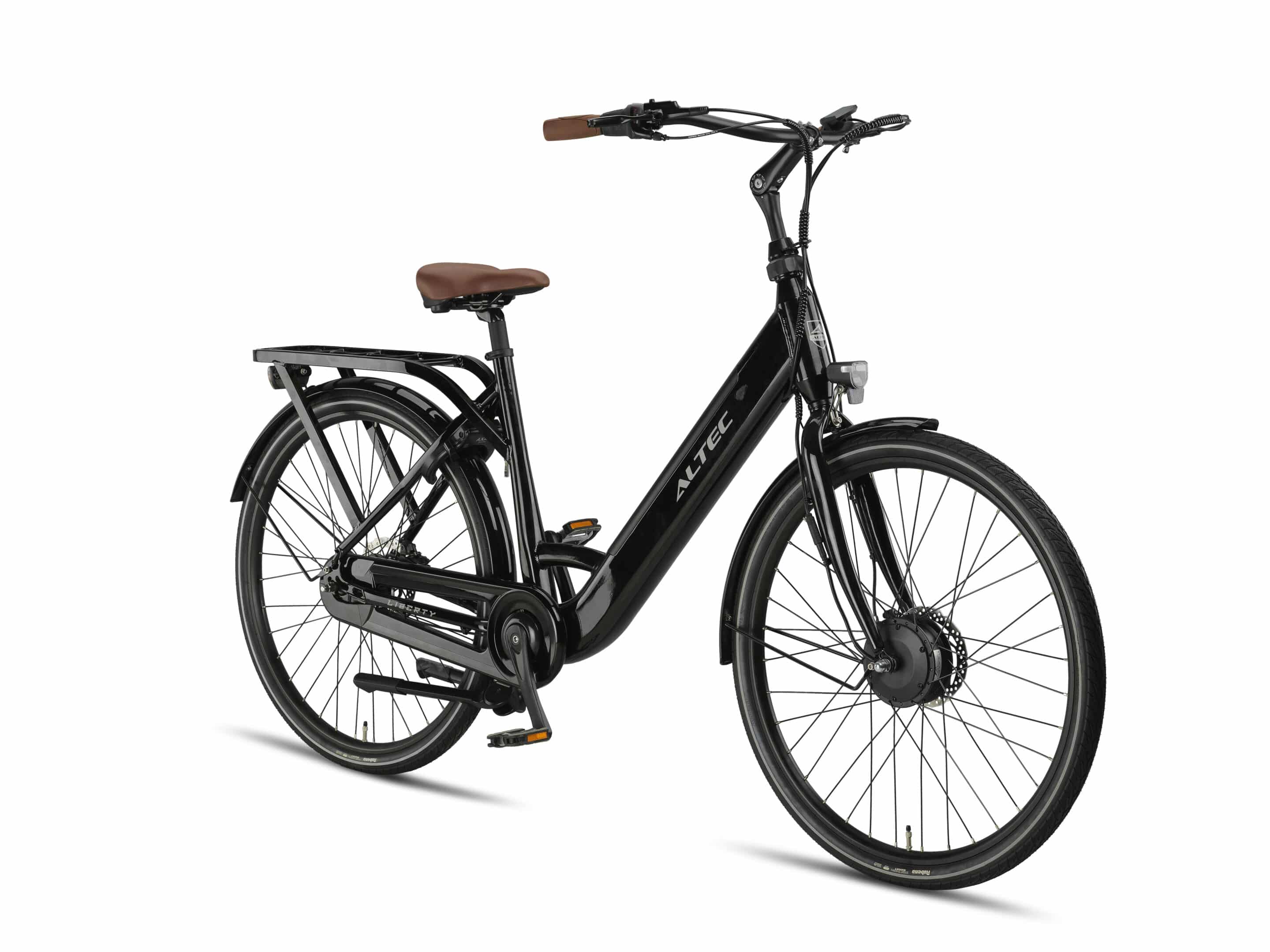Altec Liberty E-bike 28 inch 50 cm 468Wh N-7 Moederfiets HYD Glans Zwart *Accu Pytes INTUBE 800057 *Lader 800053* - Afbeelding 2