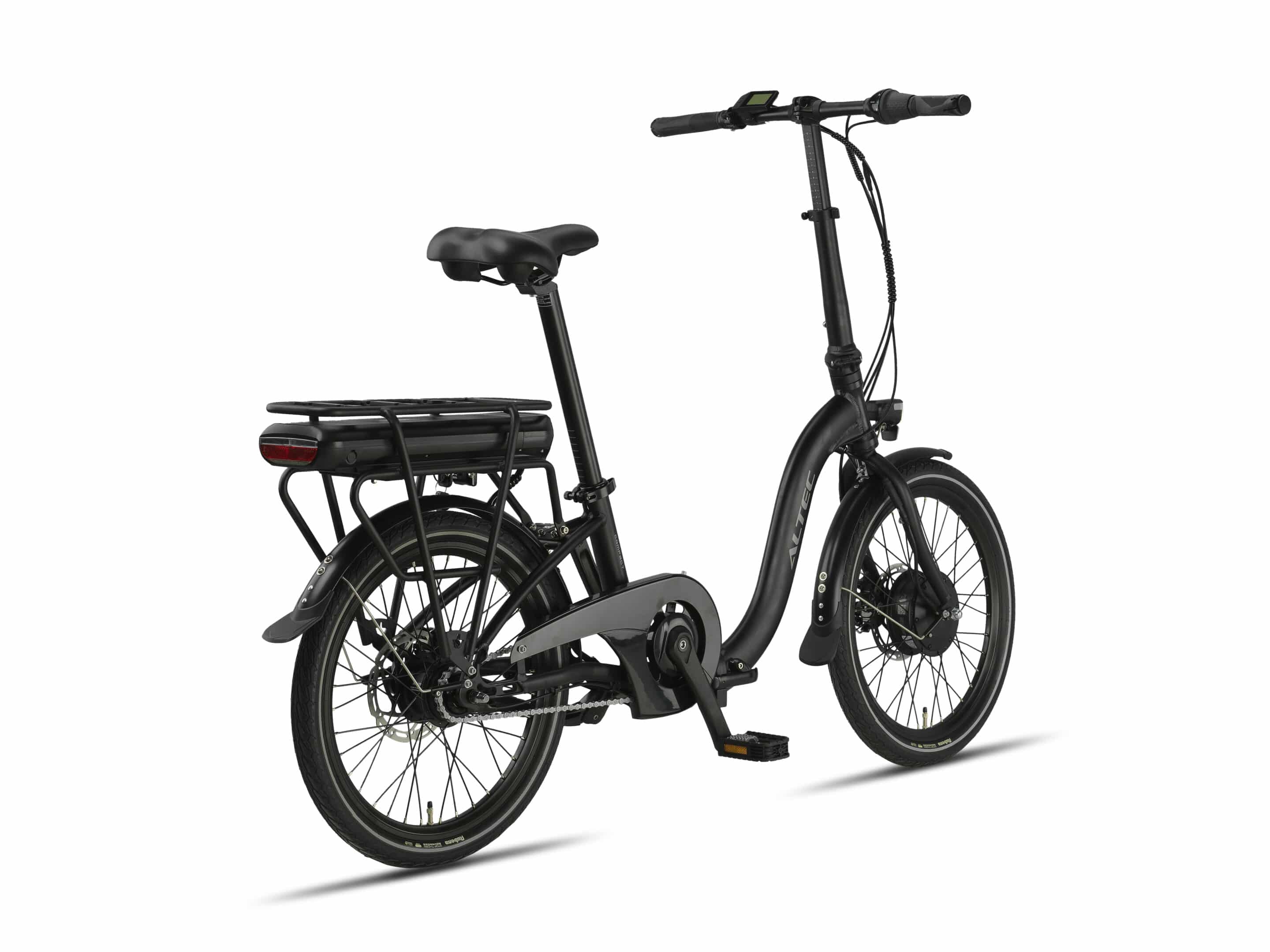 Altec Compact E-Bike Vouwfiets 20 inch 39 cm 468 Wh N-7 Mat Zwart *Pytes Accu 800052 *Lader 800053 - Afbeelding 3