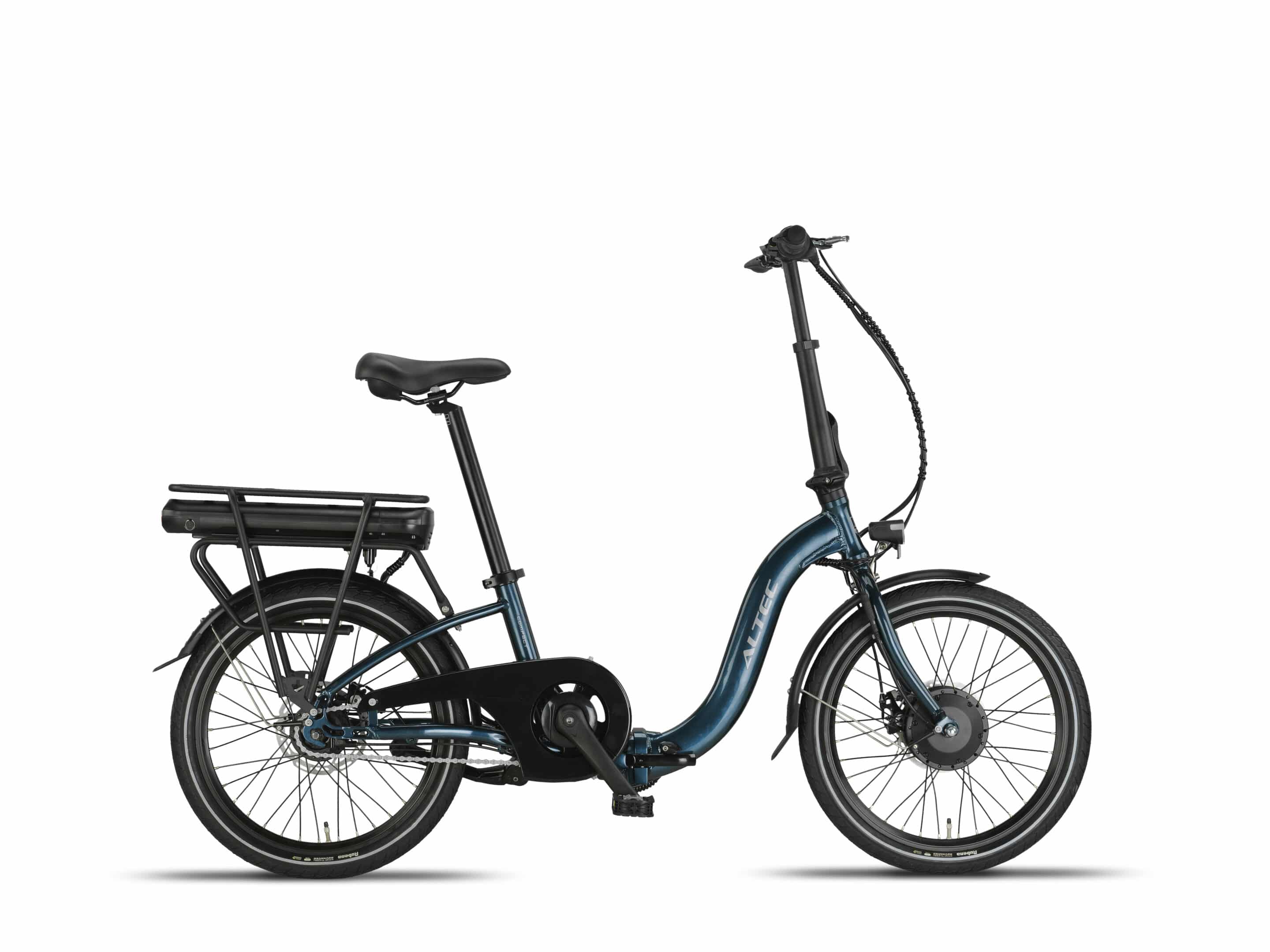 Altec Compact E-Bike Vouwfiets 20 inch 39 cm 468 Wh N-7 Patrol Blue 39cm *Pytes Accu 800052 *Lader 800053