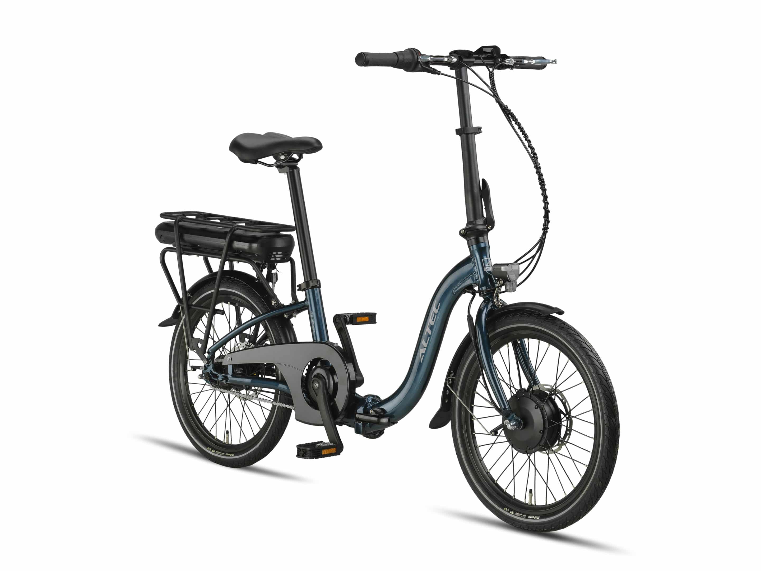 Altec Compact E-Bike Vouwfiets 20 inch 39 cm 468 Wh N-7 Patrol Blue 39cm *Pytes Accu 800052 *Lader 800053 - Afbeelding 2