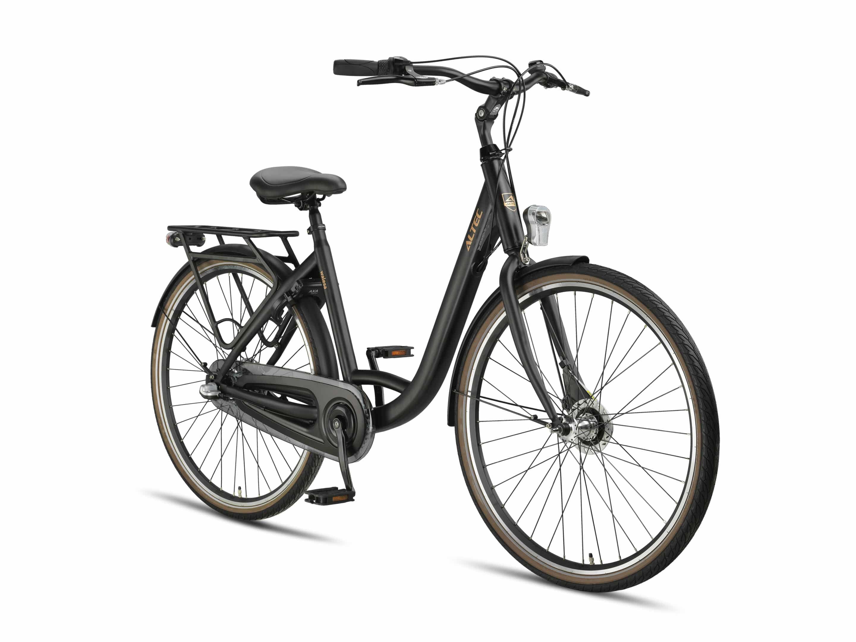 Altec Walesa 28 inch Damesfiets N-3 50cm Mat Zwart - Afbeelding 2