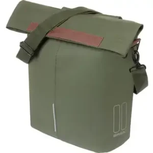 Basil shoppertas City moss green 14-16L