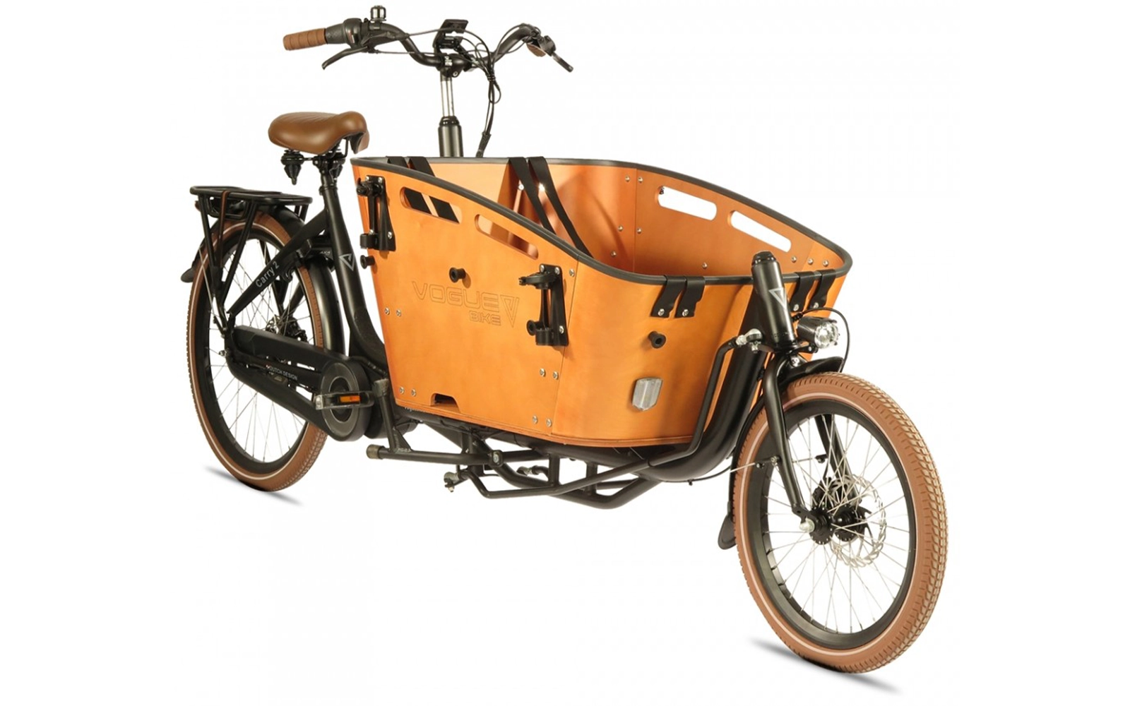 Vogue Carry 2 Elektrische Bakfiets Krachtig En Stabiel