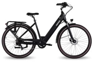 Porto E-Bike 28 inch 53cm 375Wh 7 spd. Achterwielaandriving Mat Zwart