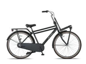 Altec Dutch 28inch Transportfiets N-3 Heren 50cm Mat Zwart