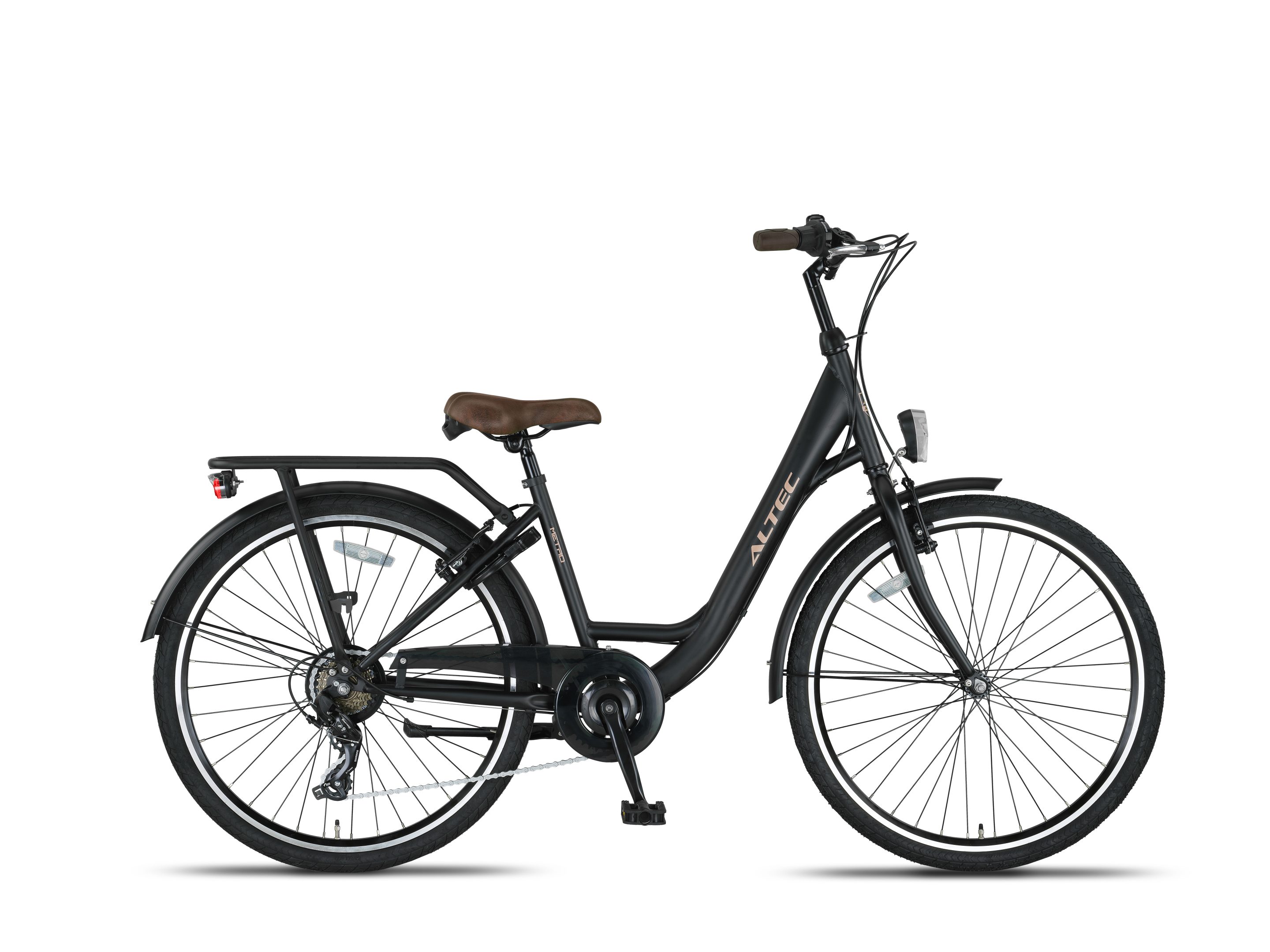 Altec Metro 26 inch Meisjesfietsen 7 V Mat Zwart 1 Altec Metro 26 inch Meisjesfietsen 7 V Mat Zwart