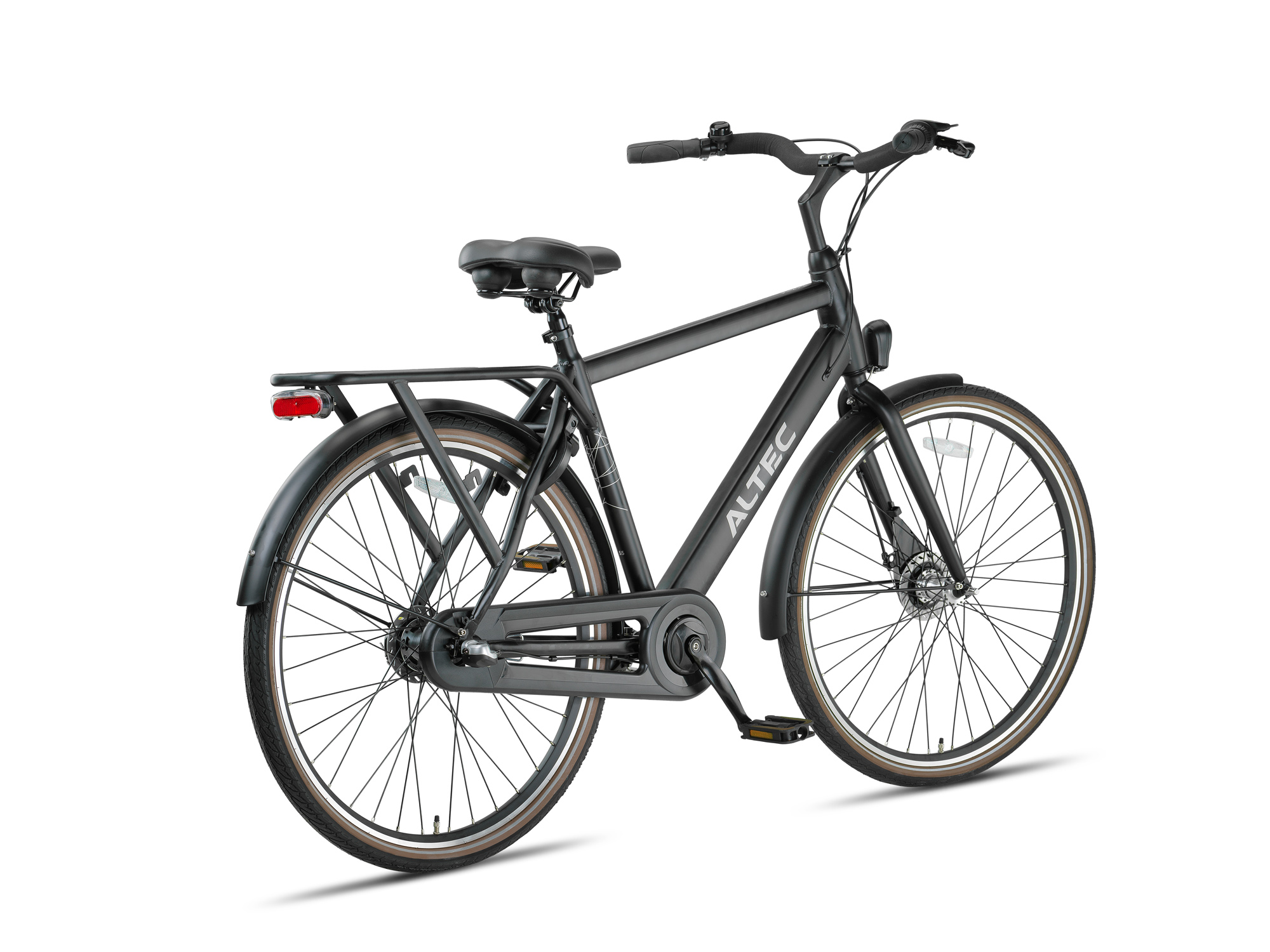 Altec Manta Herenfiets 28 inch N-3 Mat Zwart 55 cm 3 Altec Manta Herenfiets Mat Zwart detail
