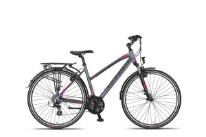 Altec Legarda (CT) LSM Damesfiets 28 inch V-Brakes 24 Versn. Antraciet/Pink