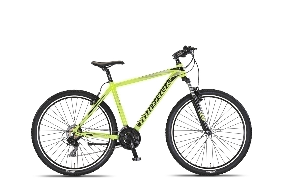Altec Umit Mirage 29 inch MTB V-Brakes Lime 1 Altec Umit Mirage 29 inch MTB V-Brakes Lime